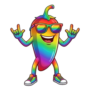 Rainbow Chillin Chilli