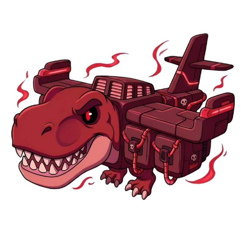 Cursed Nuclearo Dinossauro
