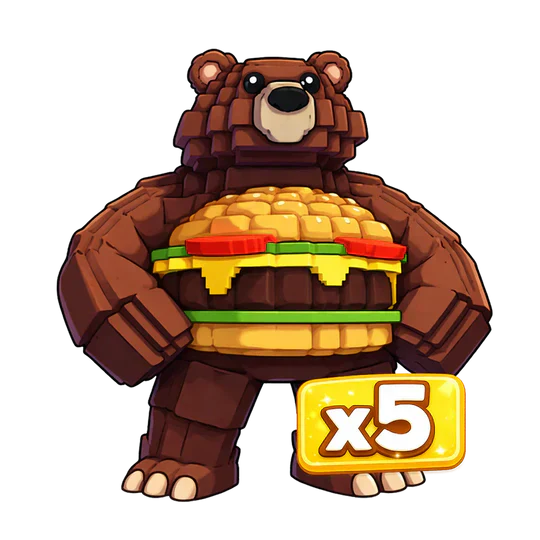 x5 Burgerini Bearini